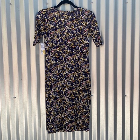 NWT Lularoe Julia Print Dress XXS - Picture 7 of 7